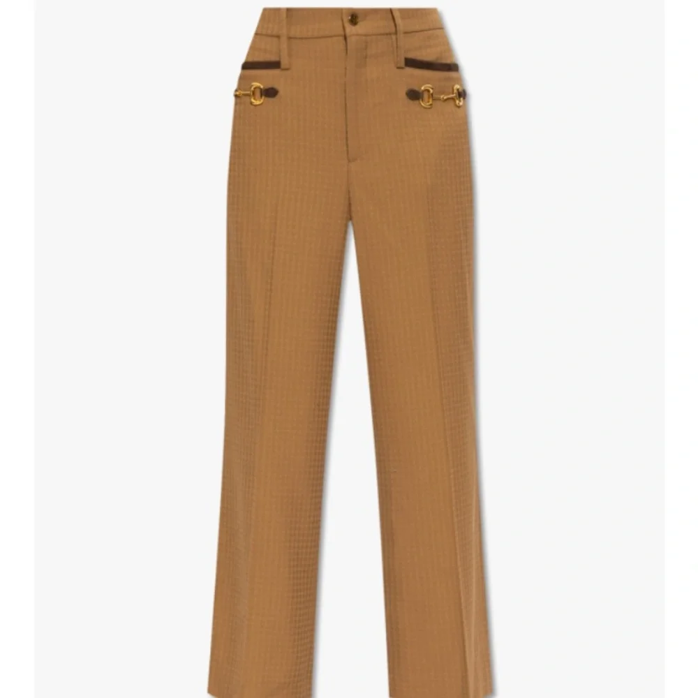 😍😍😍😍😍RARE VINTAGE GUCCI SILK BLEND TROUSERS